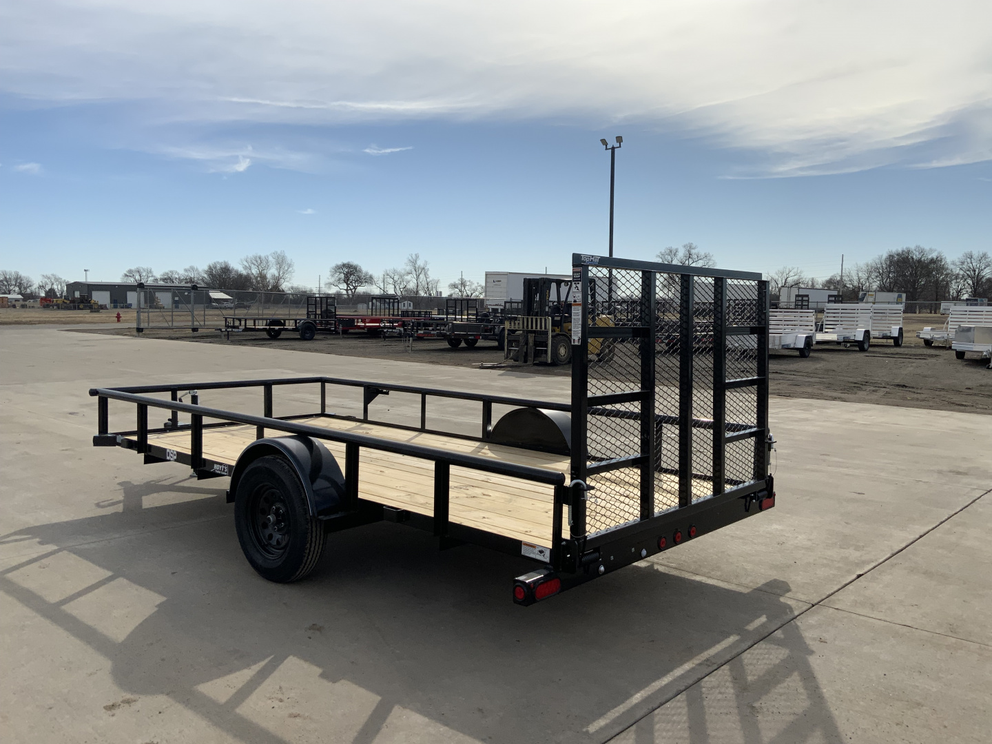 New 2026 Top Hat DSP 77 X 14 Utility Trailer