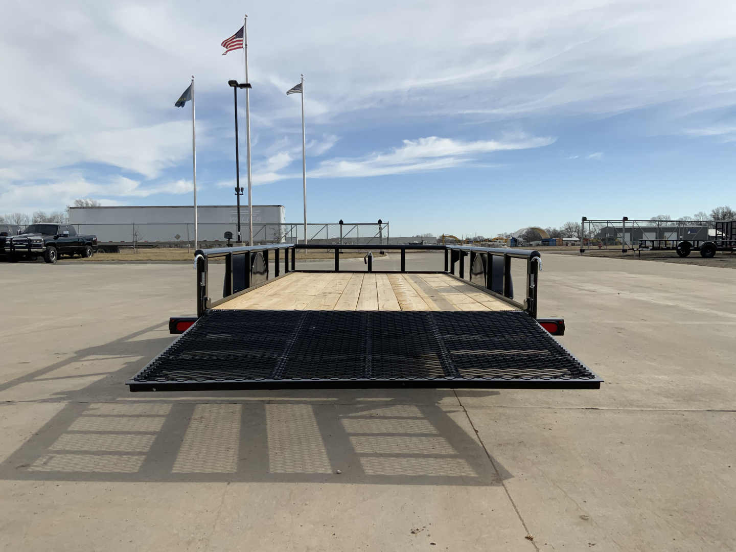 New 2026 Top Hat DSP 77 X 14 Utility Trailer