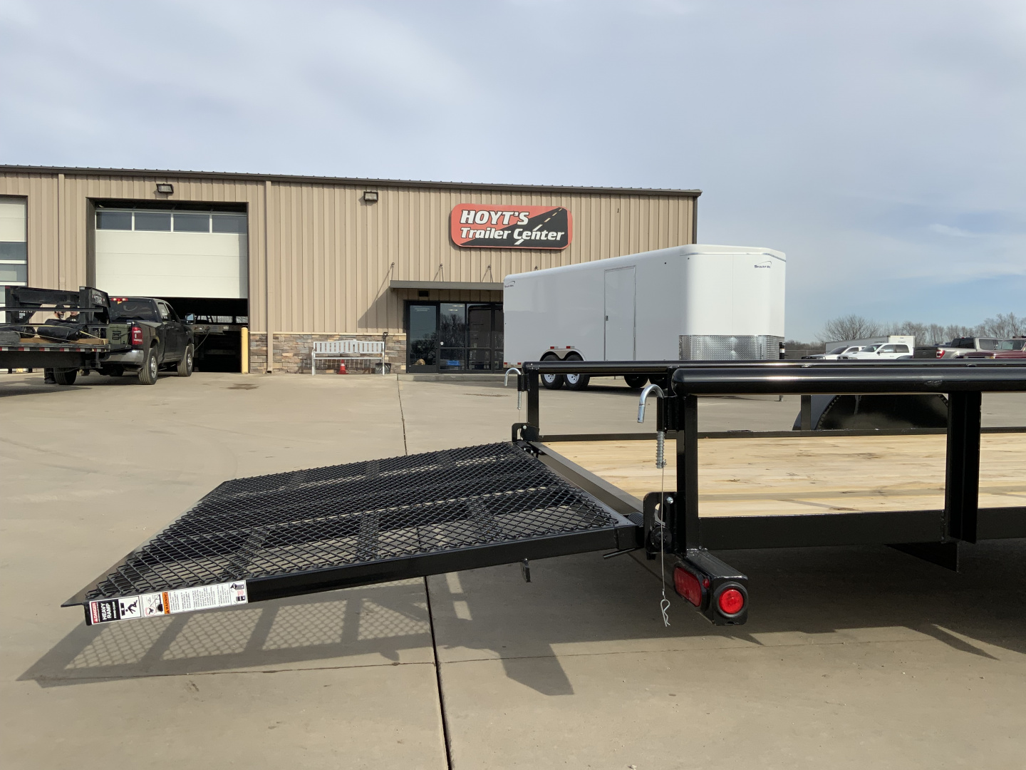 New 2026 Top Hat DSP 77 X 14 Utility Trailer
