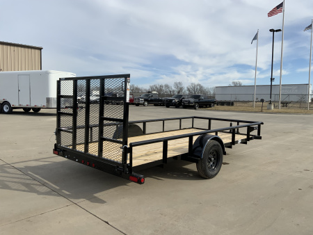 New 2026 Top Hat DSP 77 X 14 Utility Trailer