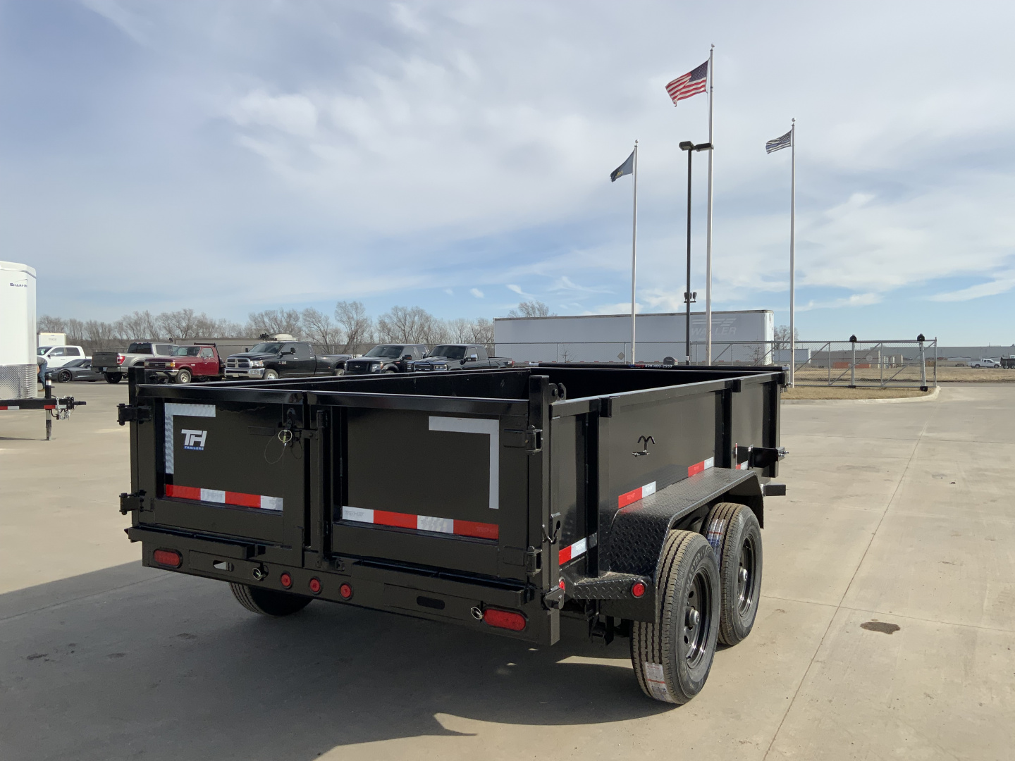 New 2026 Top Hat DP10 77 X 12 Dump Trailer