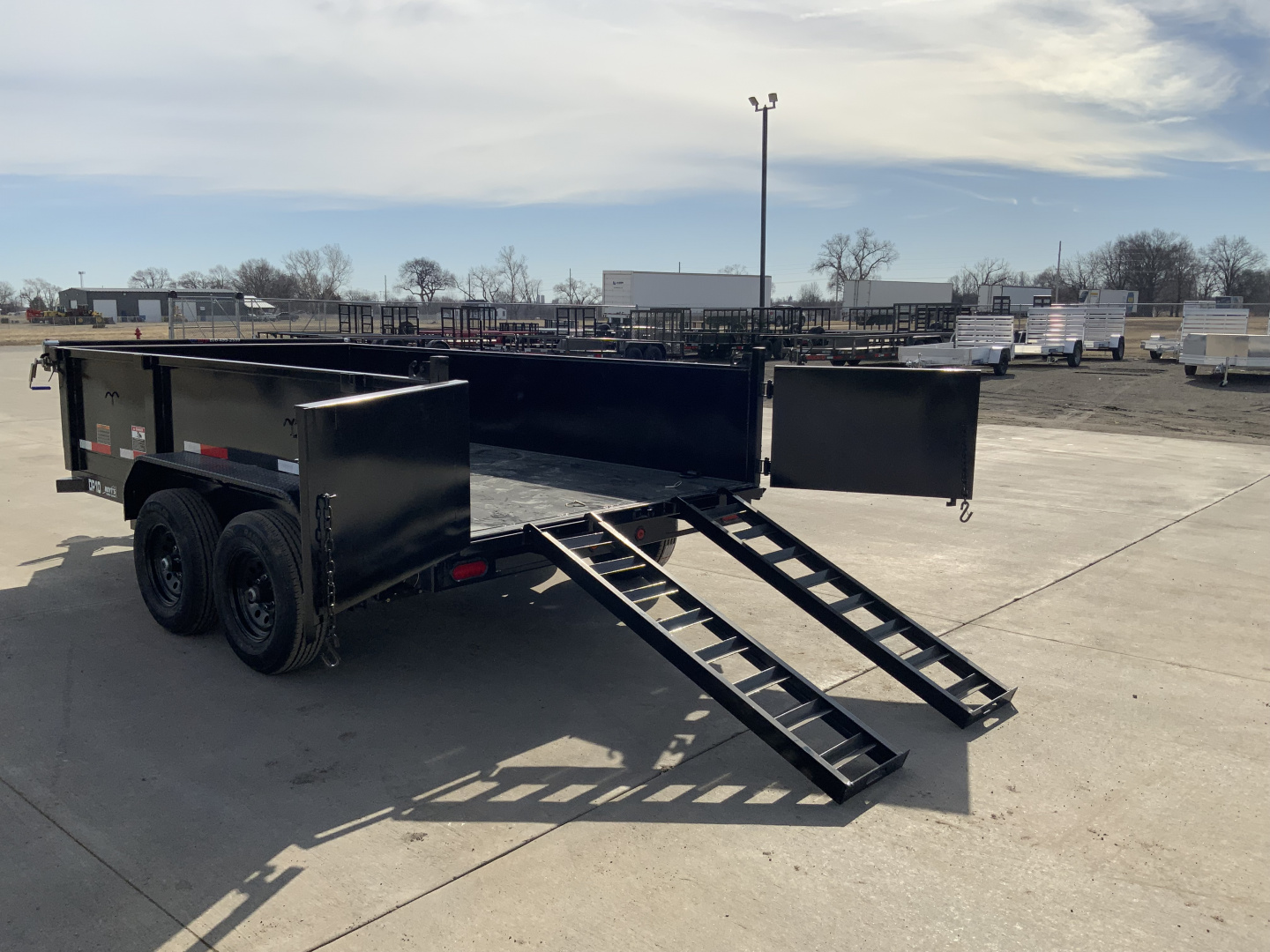 New 2026 Top Hat DP10 77 X 12 Dump Trailer