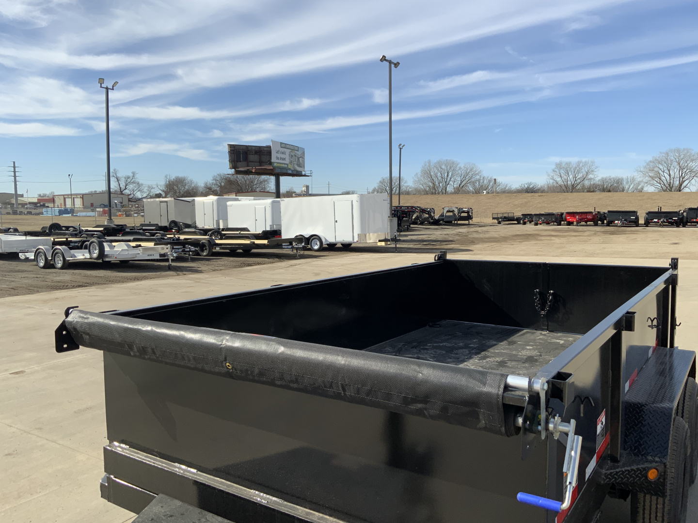 New 2026 Top Hat DP10 77 X 12 Dump Trailer