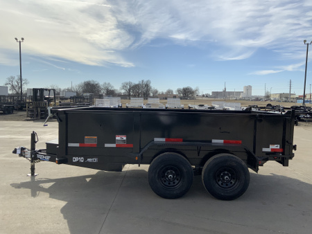 New 2026 Top Hat DP10 77 X 12 Dump Trailer