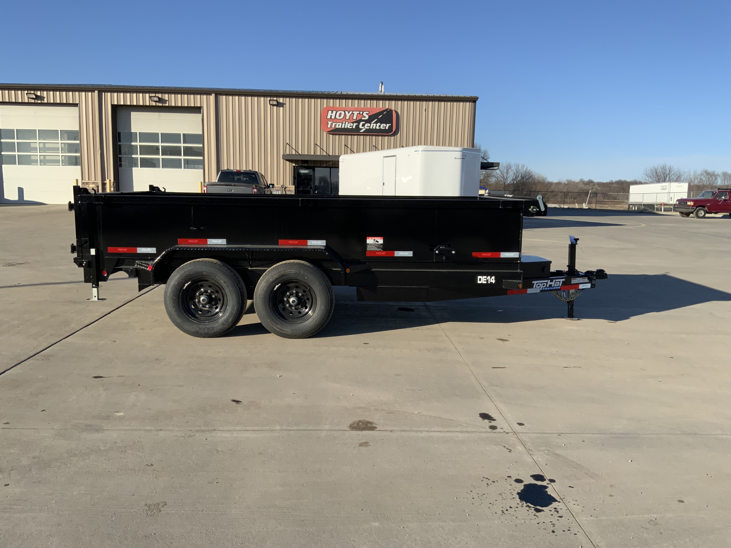 New 2026 Top Hat DE14 83 X 14 Dump Trailer