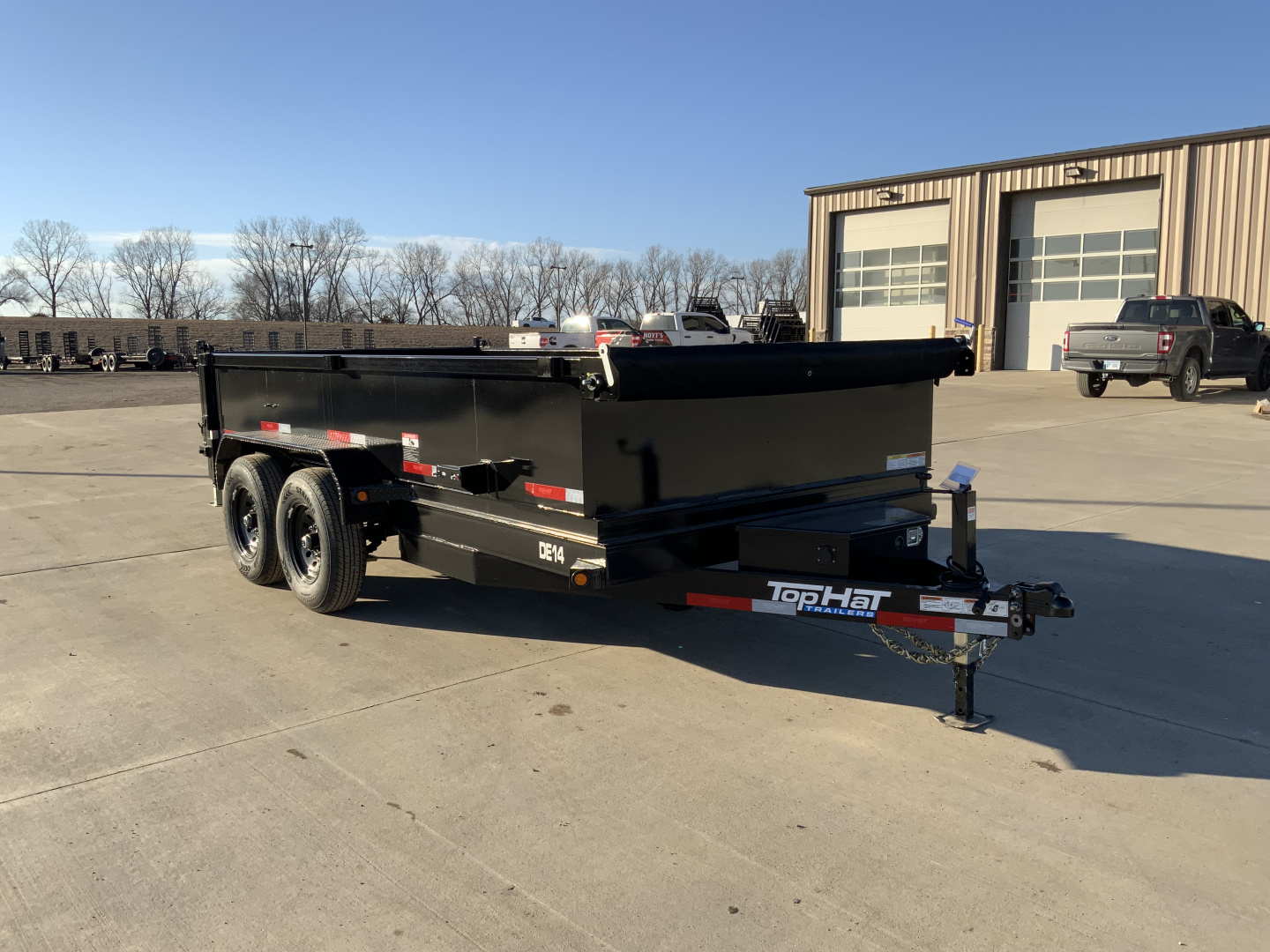 New 2026 Top Hat DE14 83 X 14 Dump Trailer