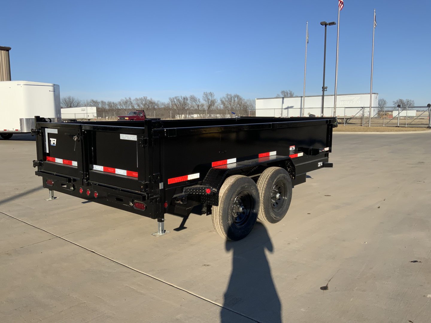 New 2026 Top Hat DE14 83 X 14 Dump Trailer
