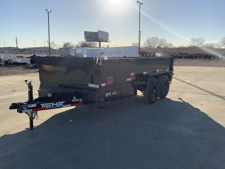 New 2026 Top Hat DE14 83 X 14 Dump Trailer