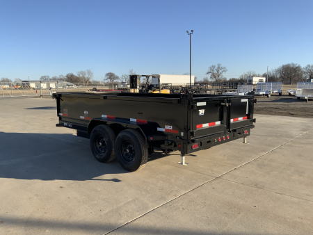 New 2026 Top Hat DE14 83 X 14 Dump Trailer
