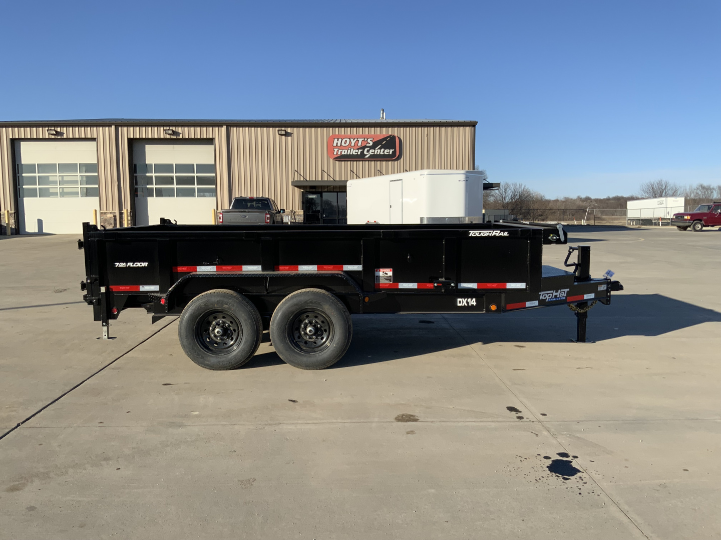 New 2026 Top Hat DX14 83 X 14 Dump Trailer