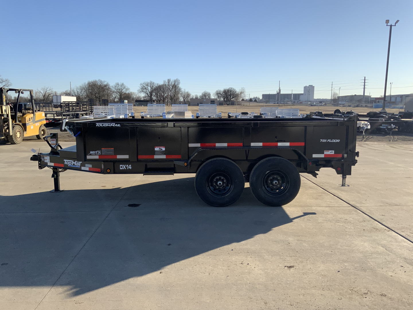 New 2026 Top Hat DX14 83 X 14 Dump Trailer