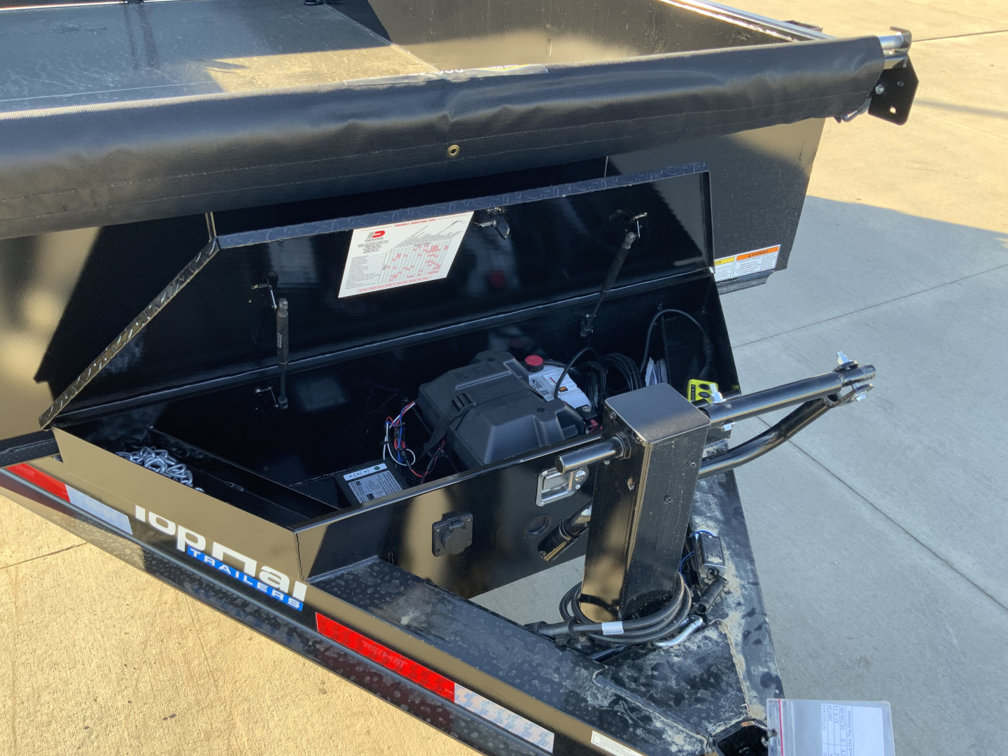 New 2026 Top Hat DX14 83 X 14 Dump Trailer