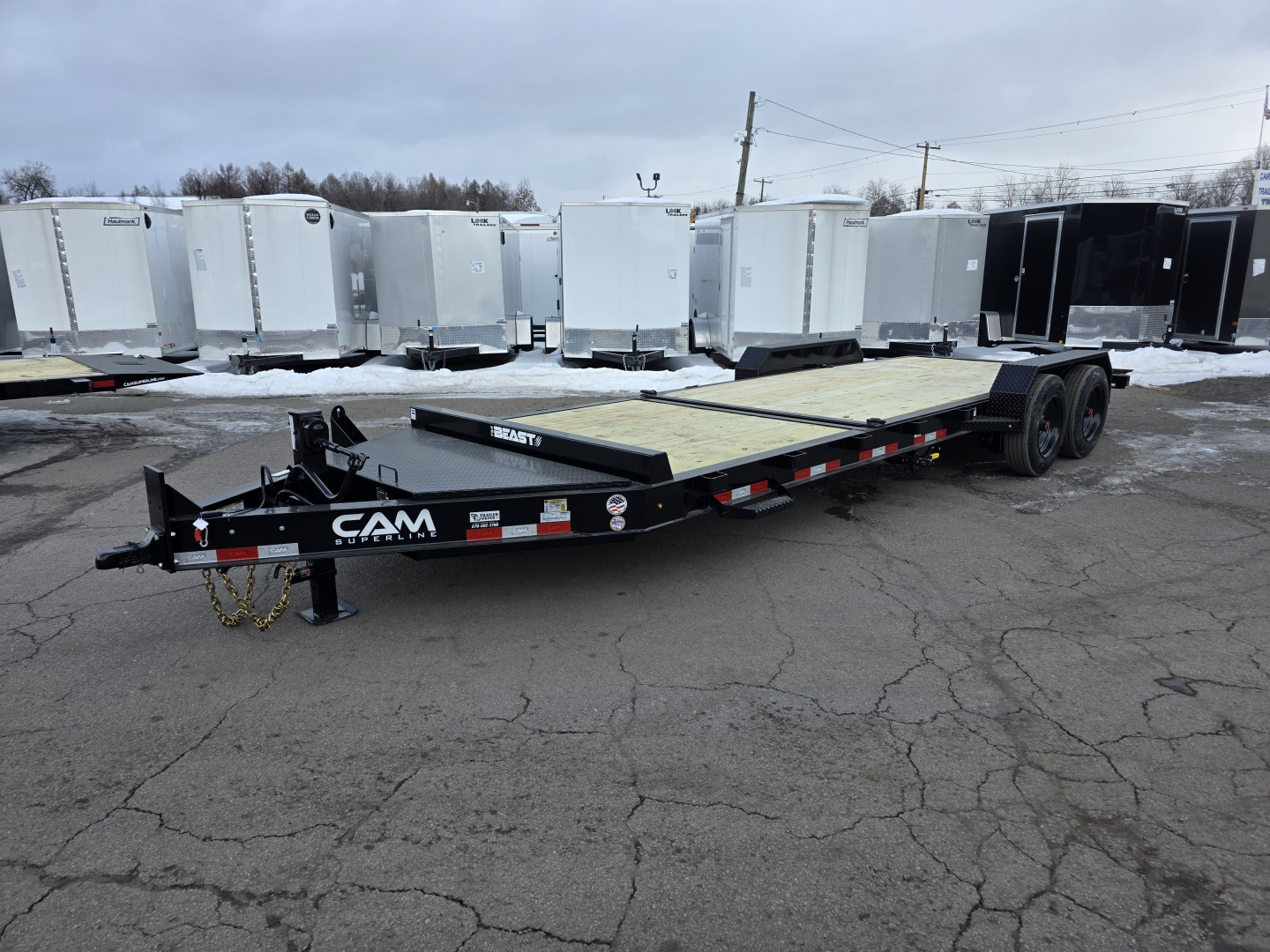 New 2026 Cam Superline BEAST 7X22 17.6K TILT Equipment Trailer