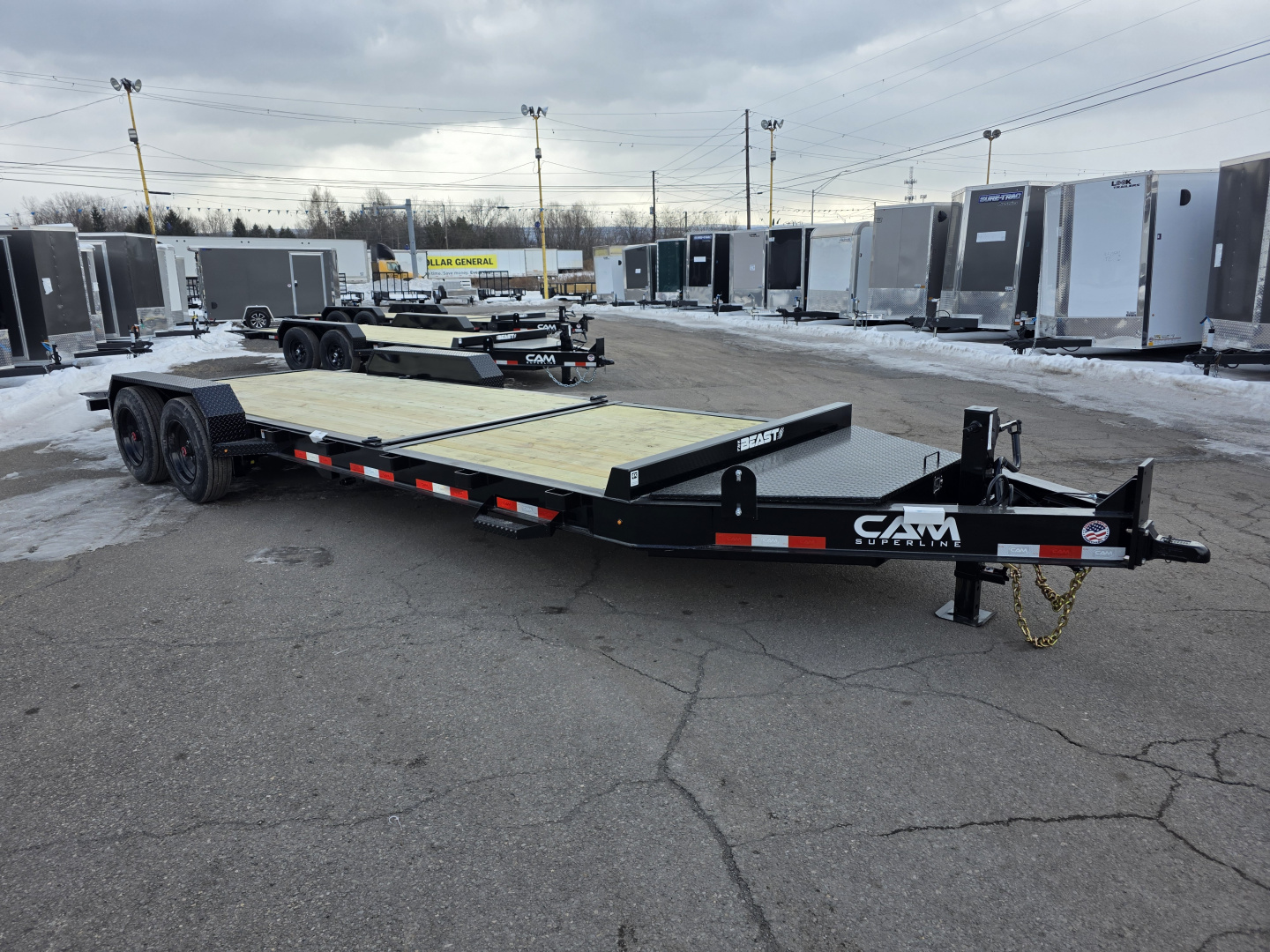 New 2026 Cam Superline BEAST 7X22 17.6K TILT Equipment Trailer