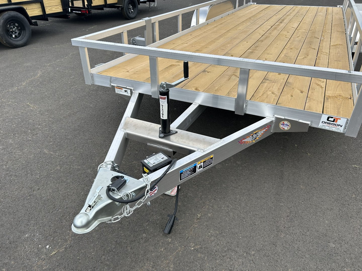 New 2026 H&H 7X20 Aluminum Tube Top Utility Trailer 7K GVWR