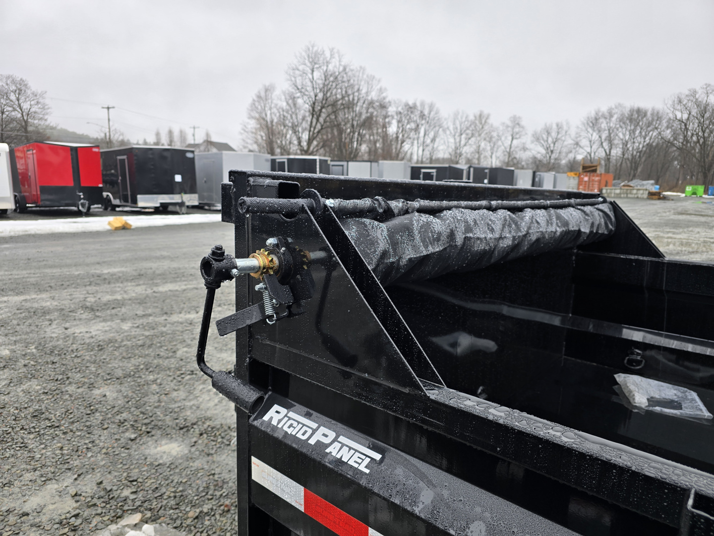 New 2026 Sure-Trac 7x14 14K Dump Trailer- Ramps- Combo Gate- Spare Tire Carrier- Stake Pockets- Integrated Tarp