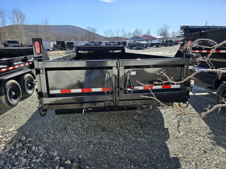 New 2026 Sure-Trac 7x16 14K Dump Trailer- Combo Gate- Tarp Kit- Telescopic Ram- Ramps- Adjustable Coupler- Stake Pockets