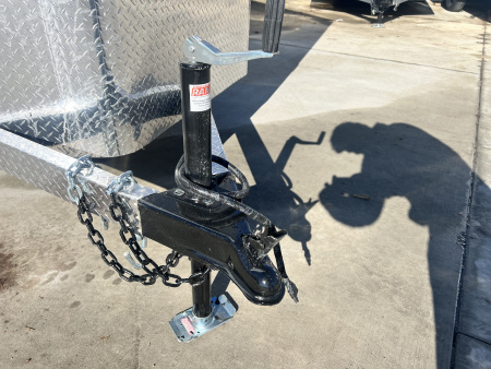 New 2026 Bighorn R&M 6x10+ 2V 6 inches Taller 78” Enclosed Rear Ramp Cargo Trailer