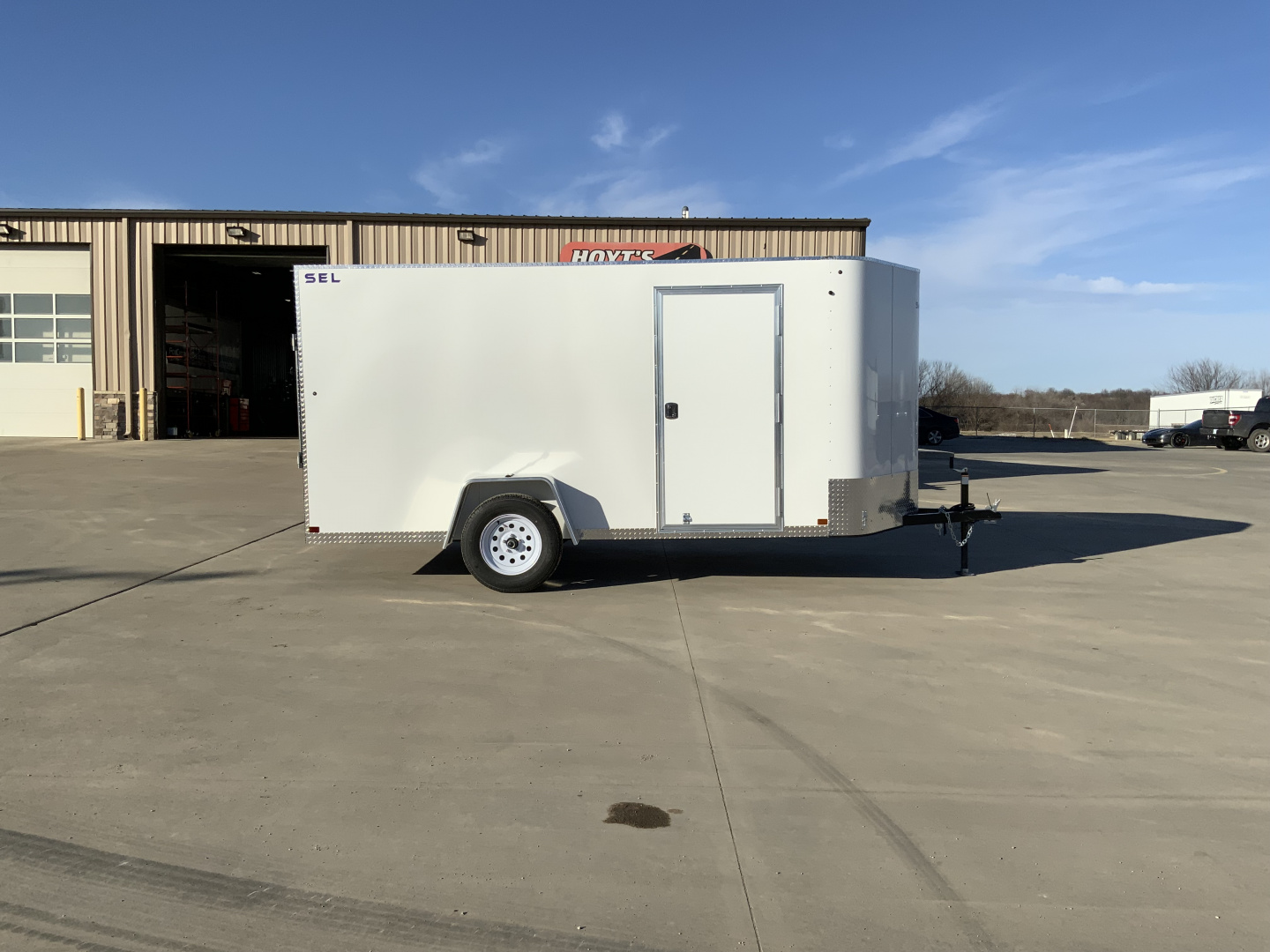 New 2026 Sharp Manufacturing SEL 6 X 12 Cargo / Enclosed Trailer