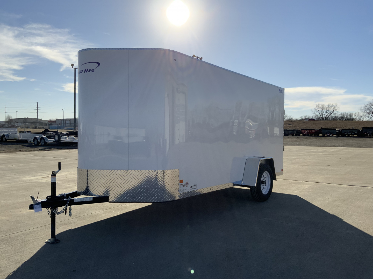 New 2026 Sharp Manufacturing SEL 6 X 12 Cargo / Enclosed Trailer