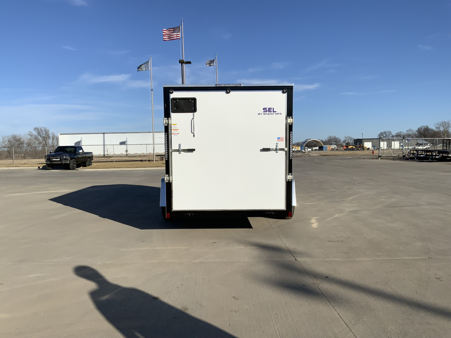New 2026 Sharp Manufacturing SEL 6 X 12 Cargo / Enclosed Trailer