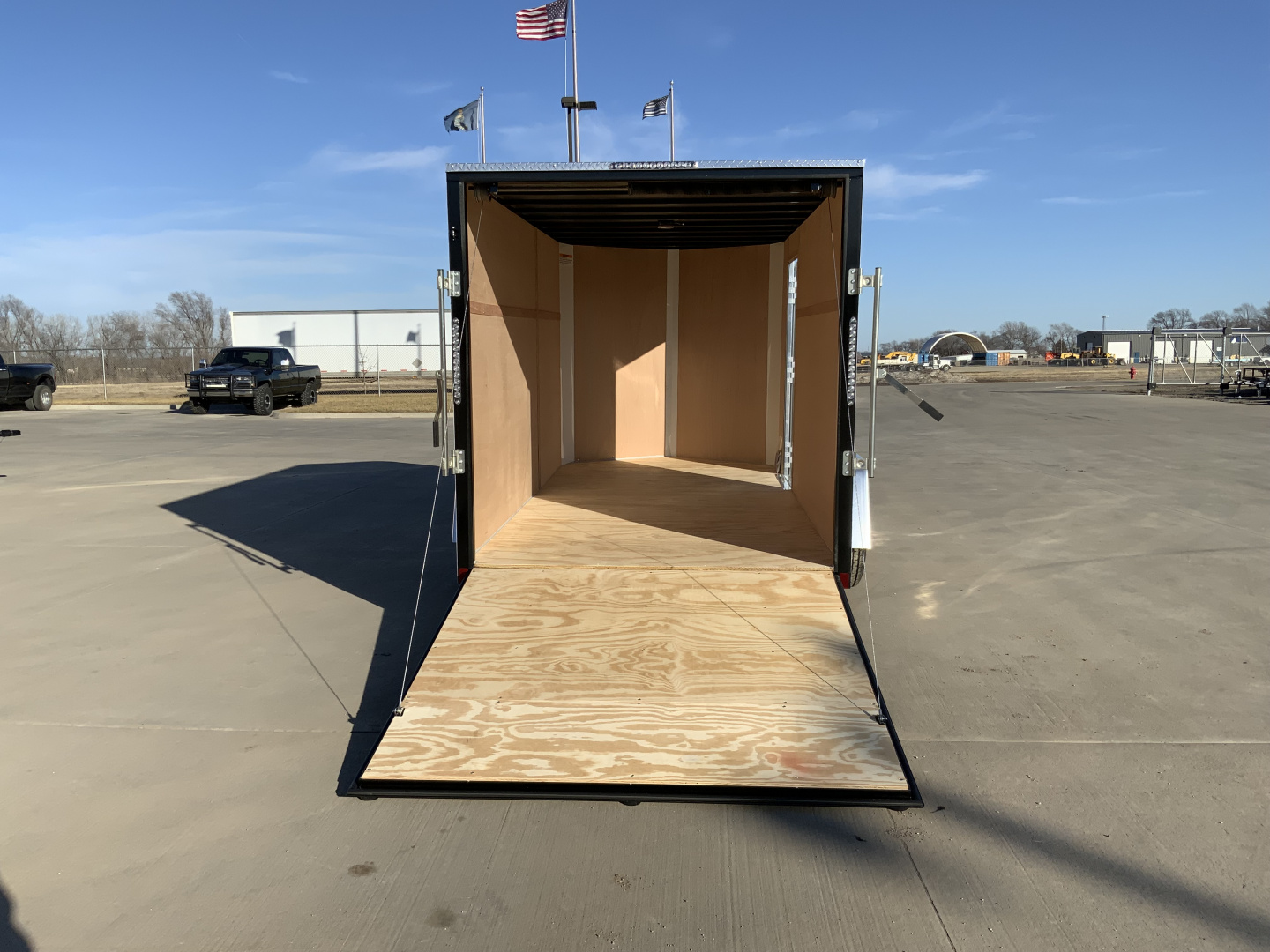 New 2026 Sharp Manufacturing SEL 6 X 12 Cargo / Enclosed Trailer
