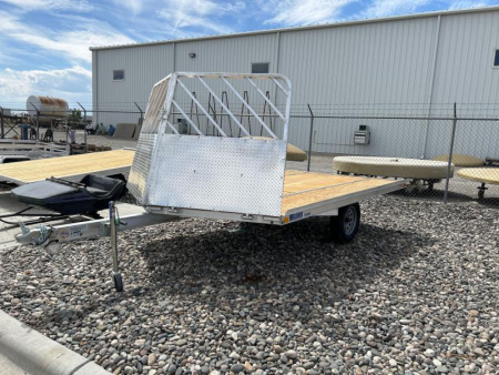 New 2026 Mission MFS 101X12V Snowmobile Trailer