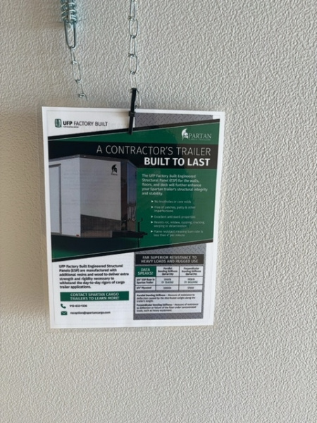 New 2026 Spartan Cargo SP7X16TA Cargo / Enclosed Trailer