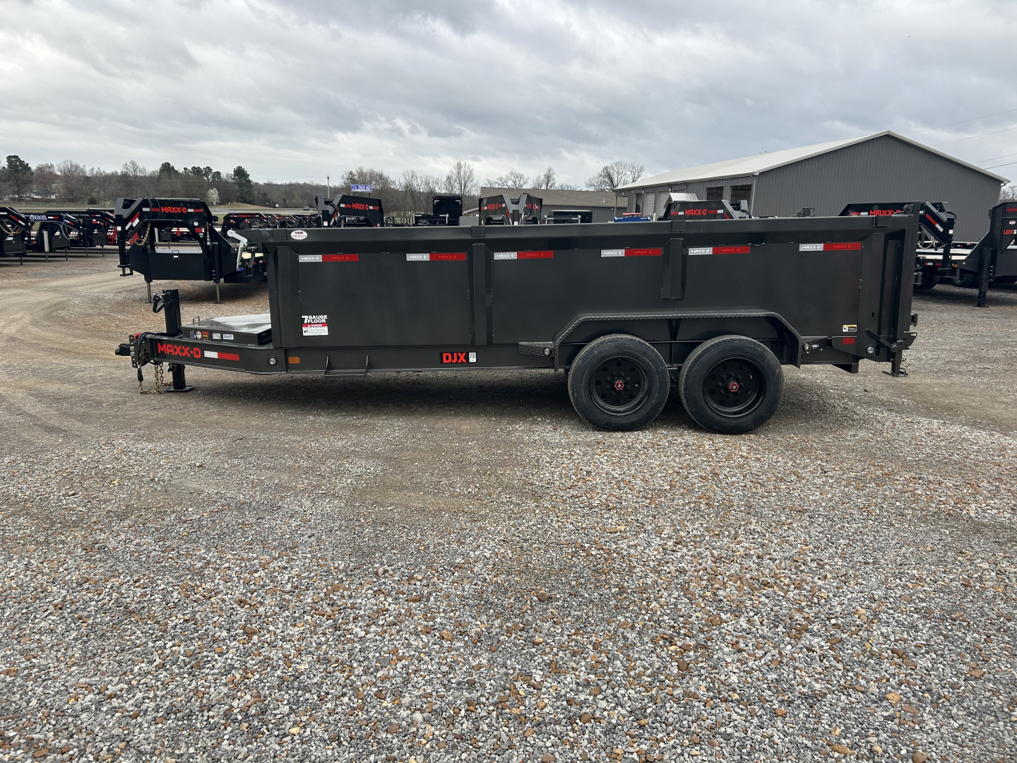 New 2026 MAXXD Dump Trailer | 83" x 16' | 17.5K GVWR