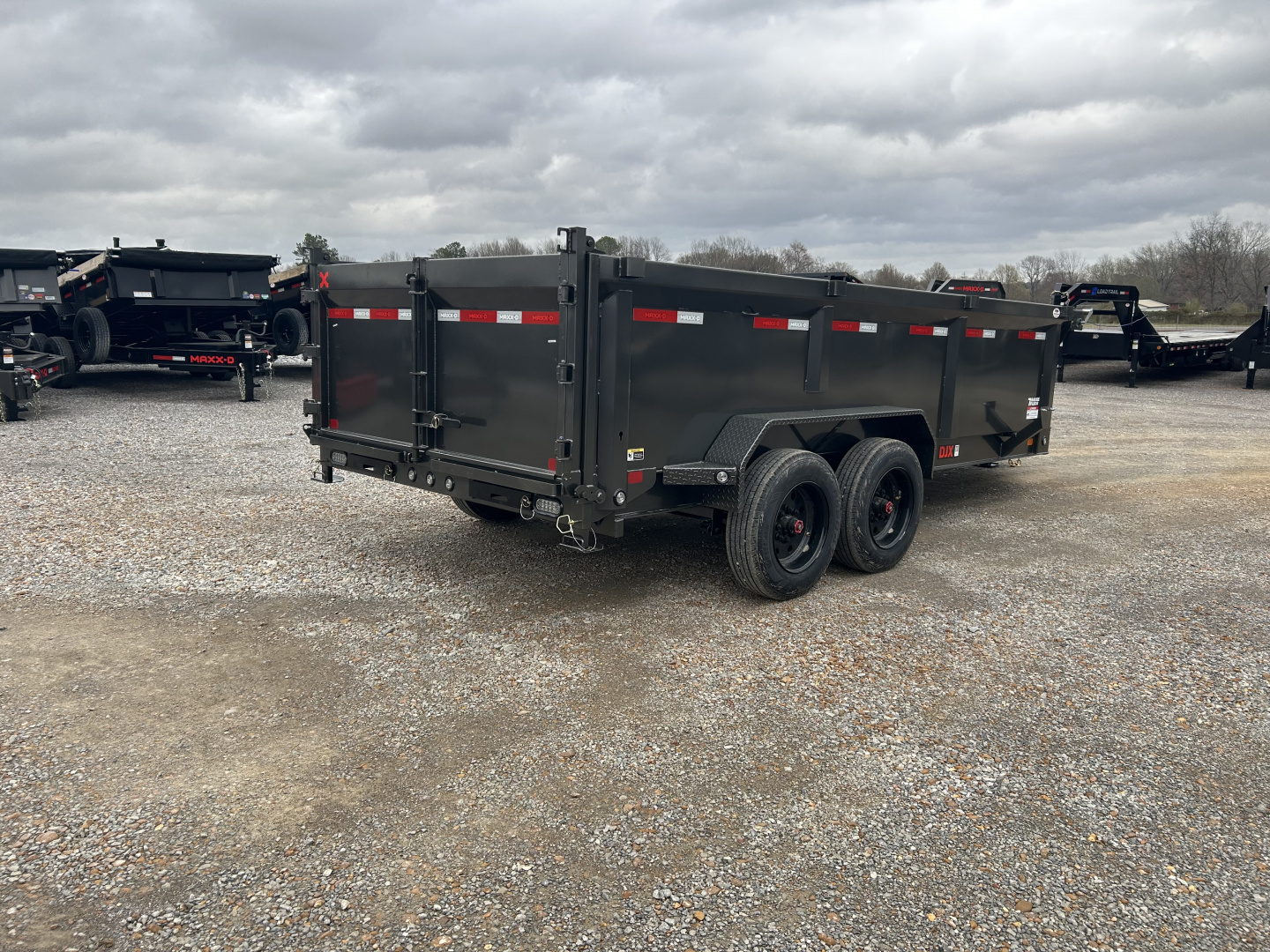 New 2026 MAXXD Dump Trailer | 83" x 16' | 17.5K GVWR