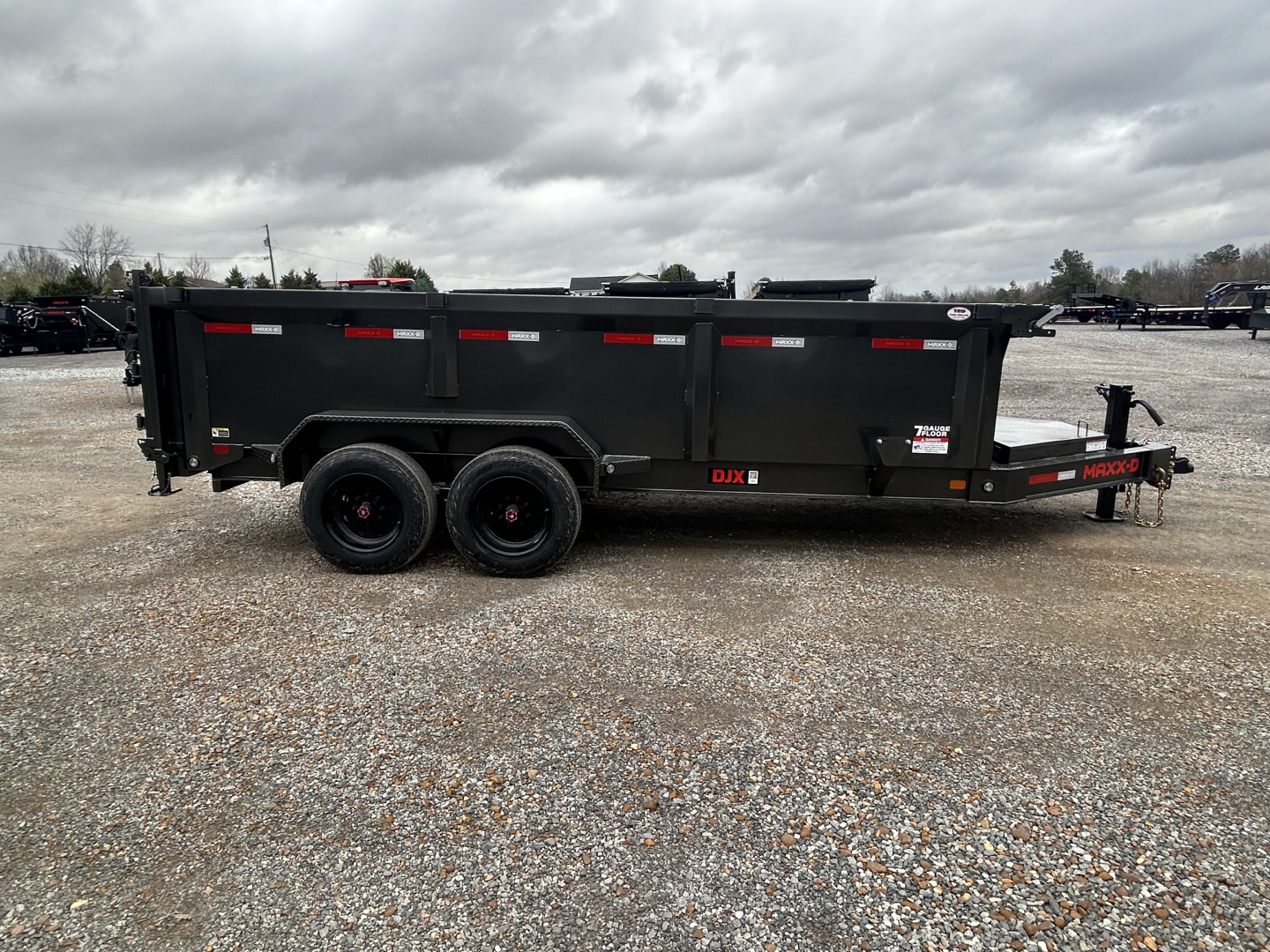 New 2026 MAXXD Dump Trailer | 83" x 16' | 17.5K GVWR