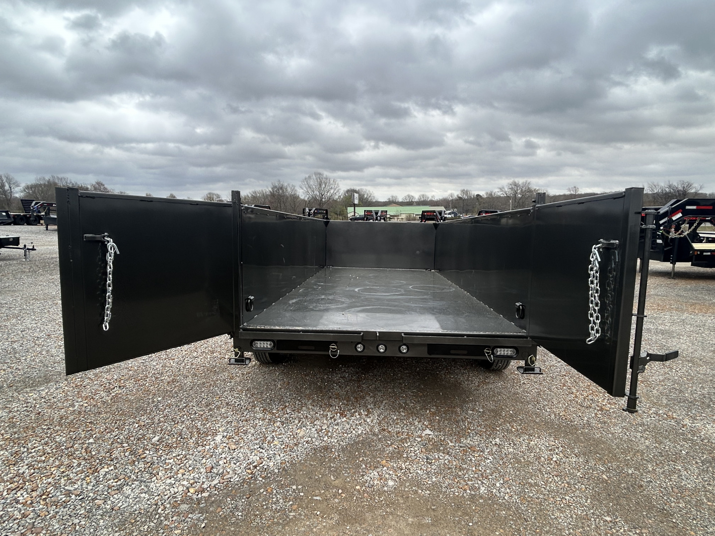 New 2026 MAXXD Dump Trailer | 83" x 16' | 17.5K GVWR