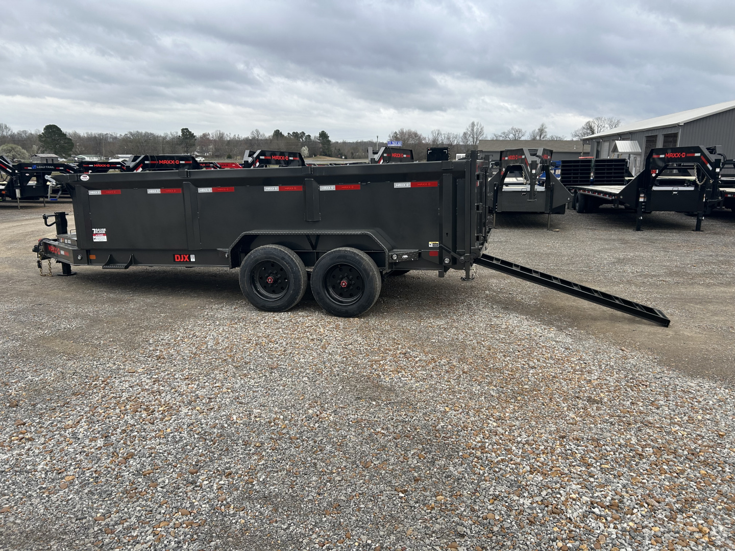 New 2026 MAXXD Dump Trailer | 83" x 16' | 17.5K GVWR