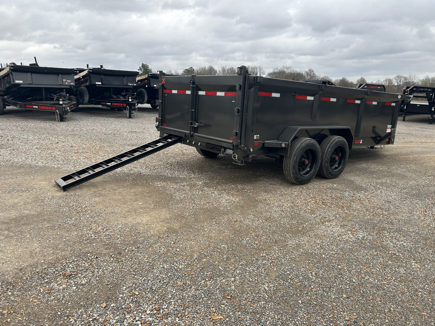 New 2026 MAXXD Dump Trailer | 83" x 16' | 17.5K GVWR