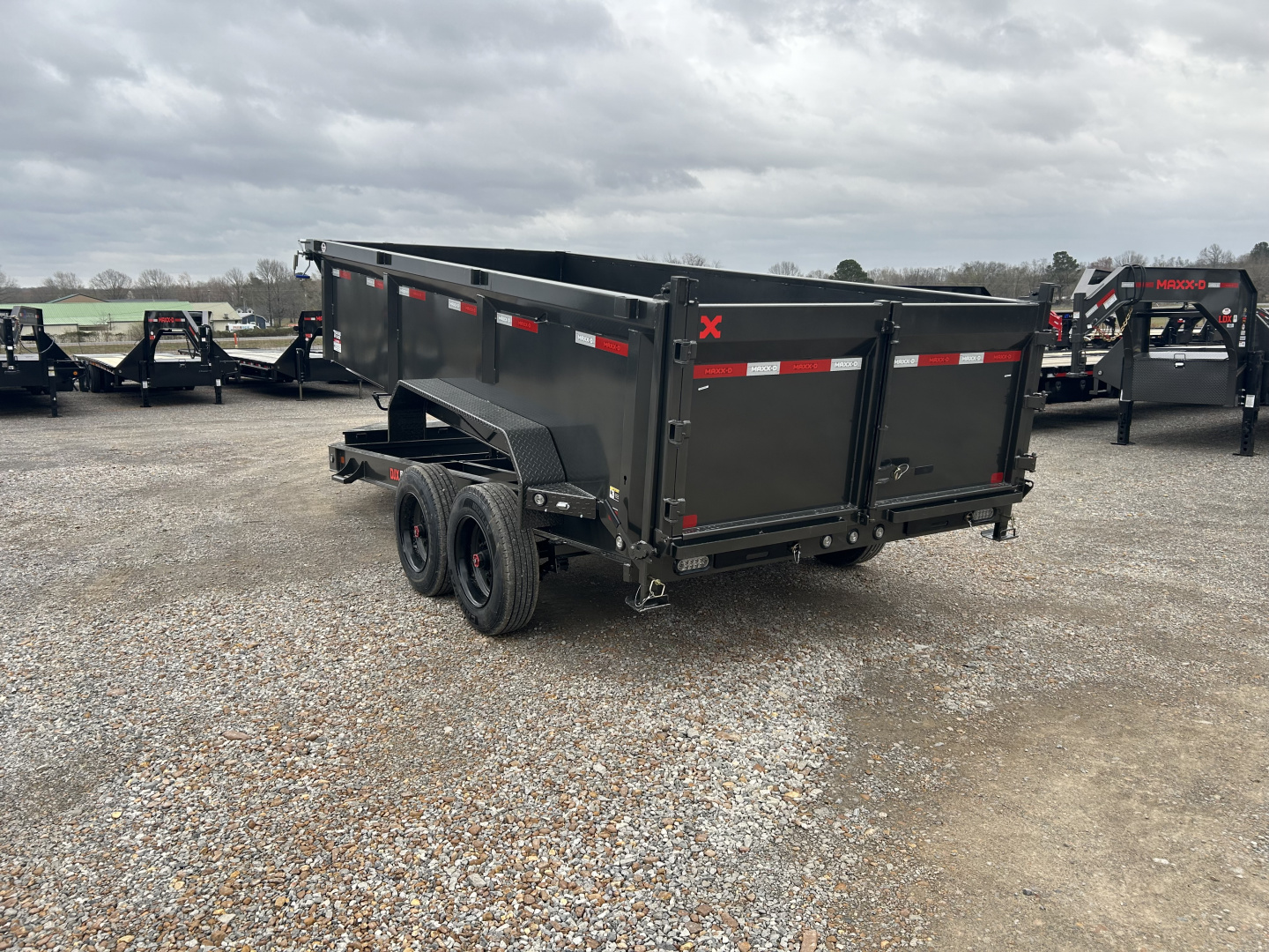 New 2026 MAXXD Dump Trailer | 83" x 16' | 17.5K GVWR