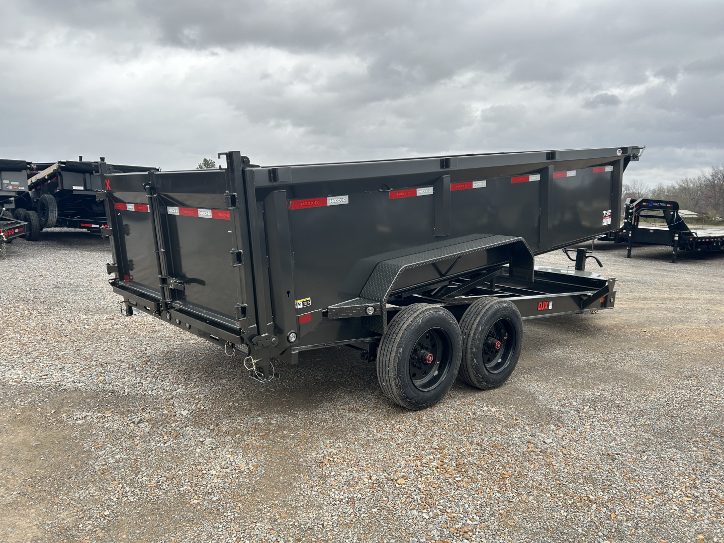New 2026 MAXXD Dump Trailer | 83" x 16' | 17.5K GVWR