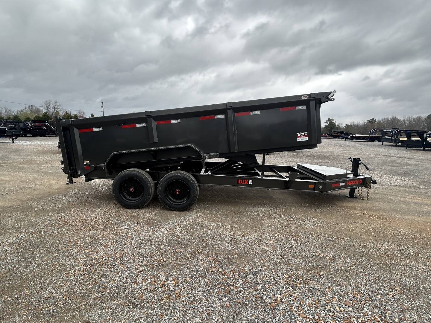 New 2026 MAXXD Dump Trailer | 83" x 16' | 17.5K GVWR