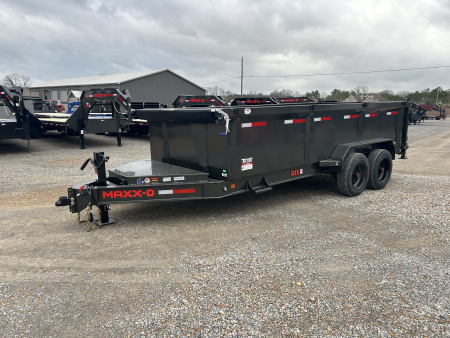 New 2026 MAXXD Dump Trailer | 83" x 16' | 17.5K GVWR