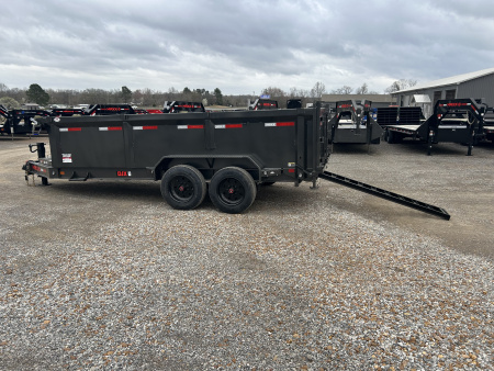 New 2026 MAXXD Dump Trailer | 83" x 16' | 17.5K GVWR