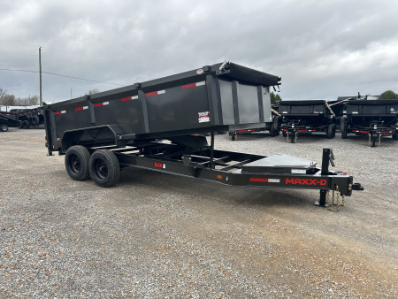 New 2026 MAXXD Dump Trailer | 83" x 16' | 17.5K GVWR