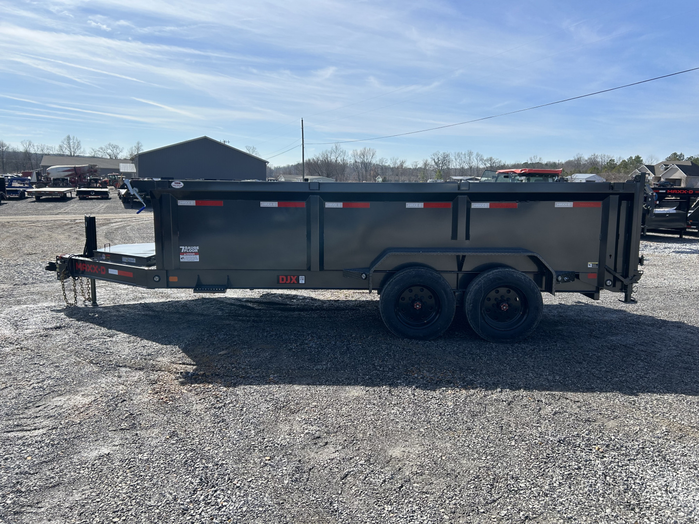 New 2026 MAXXD Dump Trailer | 83" x 16' | 17.5K GVWR