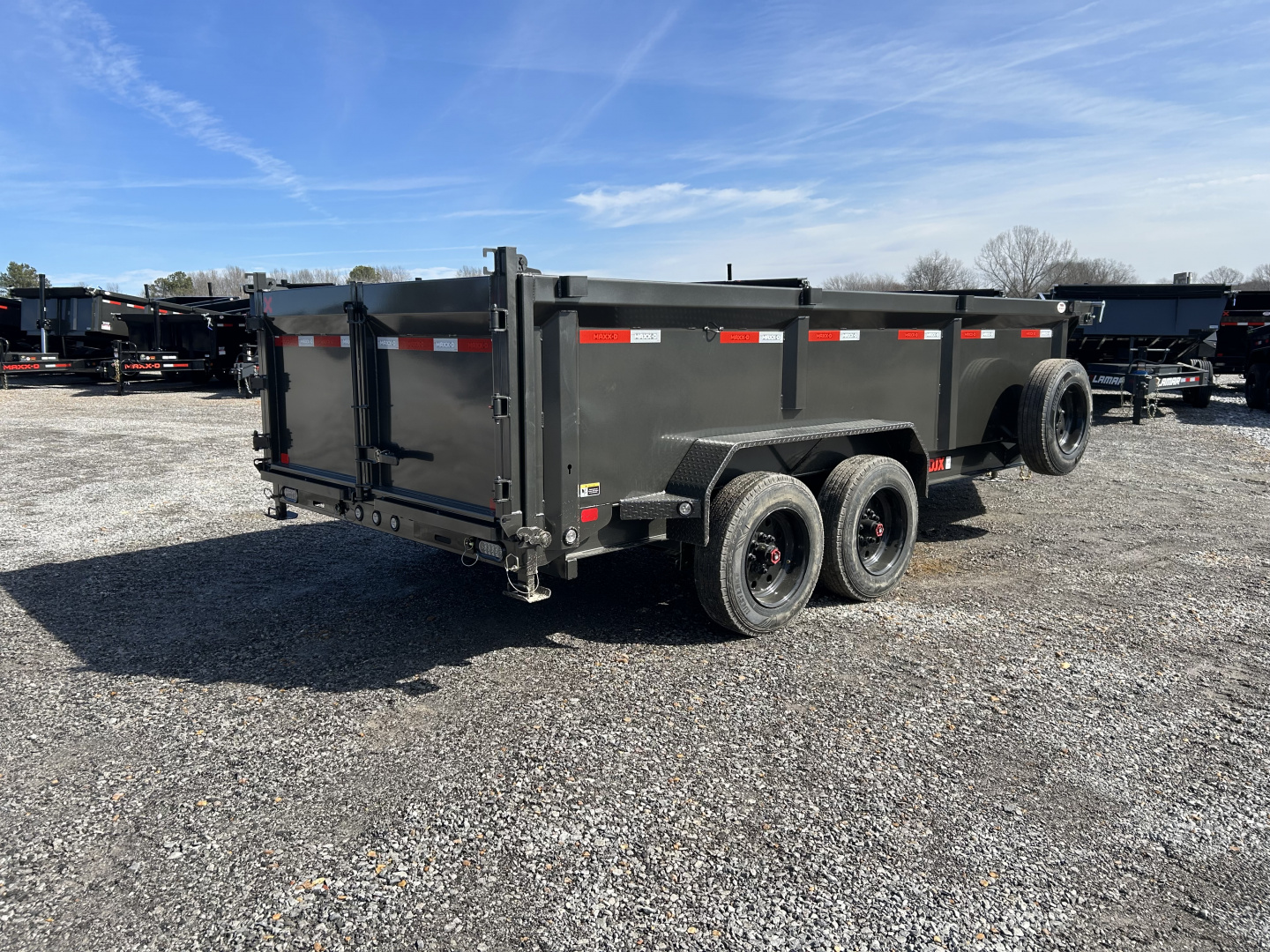 New 2026 MAXXD Dump Trailer | 83" x 16' | 17.5K GVWR