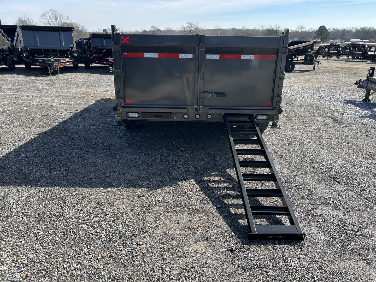 New 2026 MAXXD Dump Trailer | 83" x 16' | 17.5K GVWR