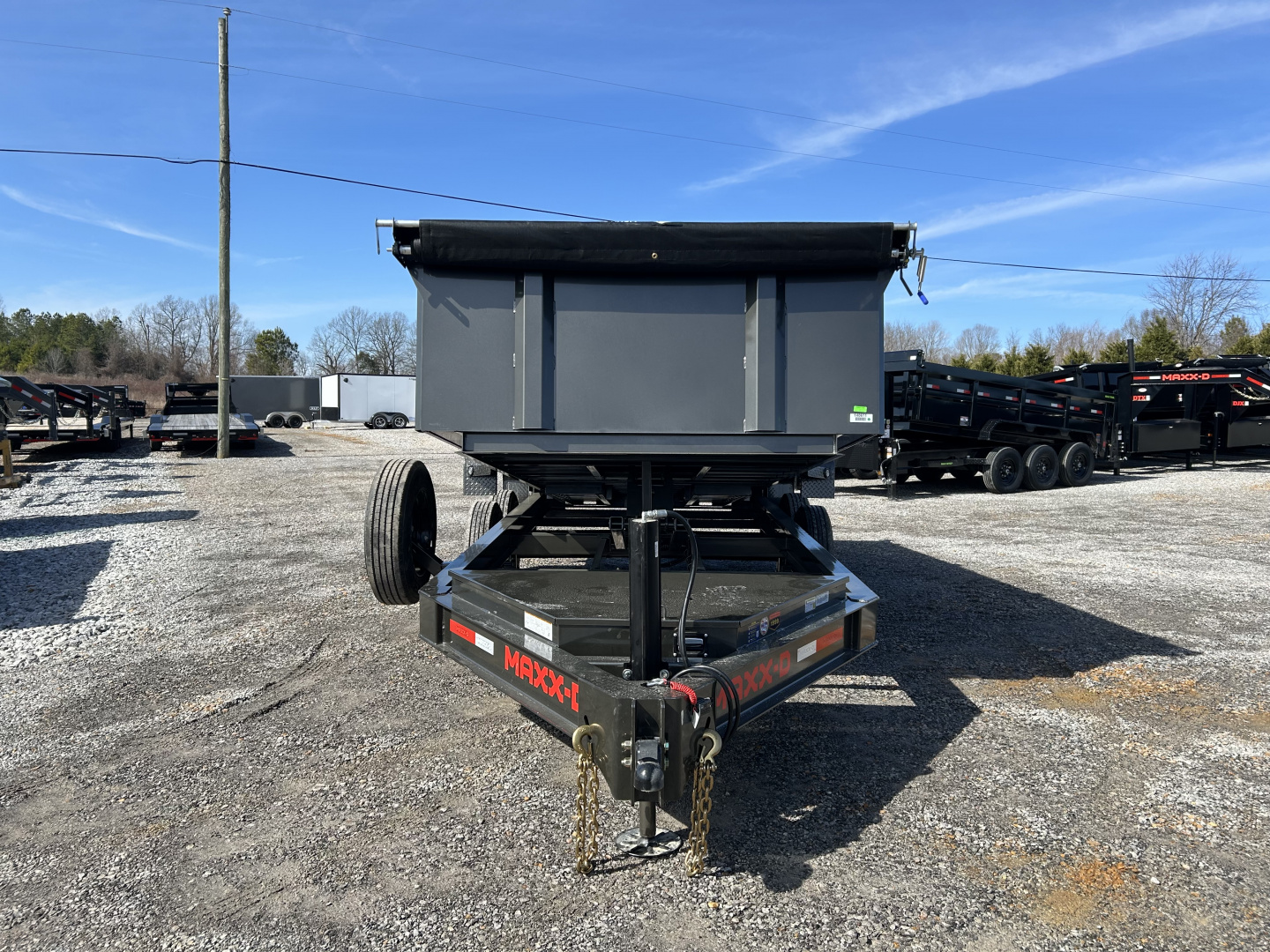 New 2026 MAXXD Dump Trailer | 83" x 16' | 17.5K GVWR