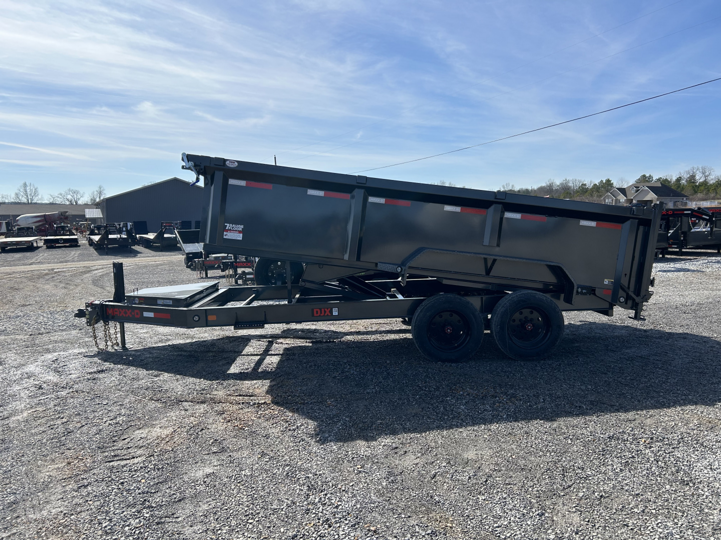 New 2026 MAXXD Dump Trailer | 83" x 16' | 17.5K GVWR
