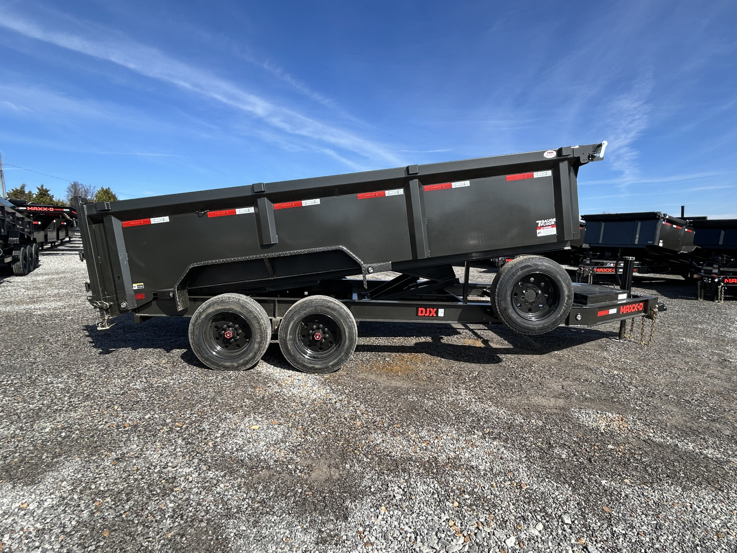 New 2026 MAXXD Dump Trailer | 83" x 16' | 17.5K GVWR