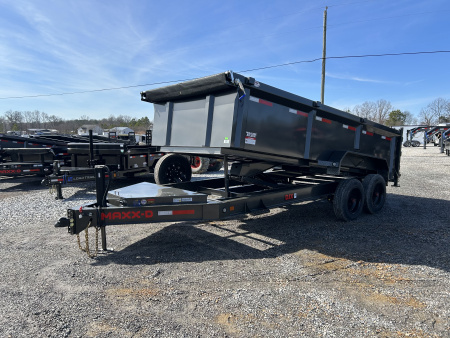 New 2026 MAXXD Dump Trailer | 83" x 16' | 17.5K GVWR