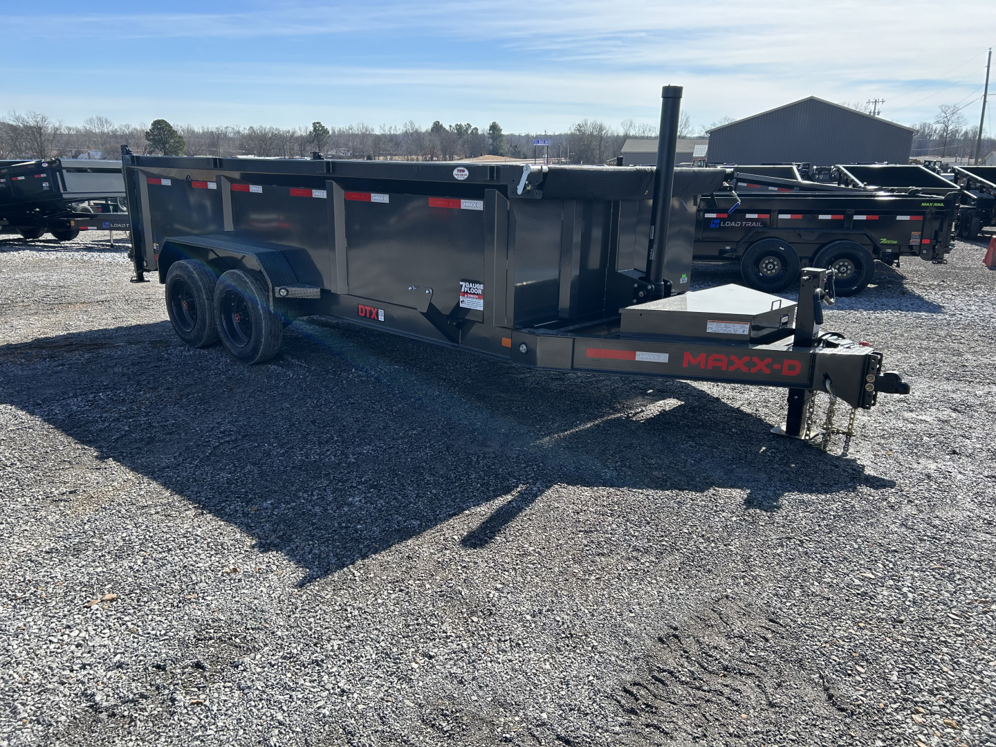 New 2026 MAXXD Dump Trailer | 83" x 16' | 17.5K GVWR