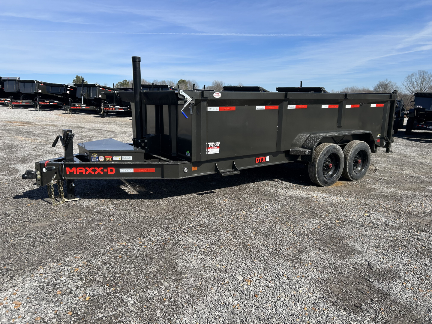 New 2026 MAXXD Dump Trailer | 83" x 16' | 17.5K GVWR