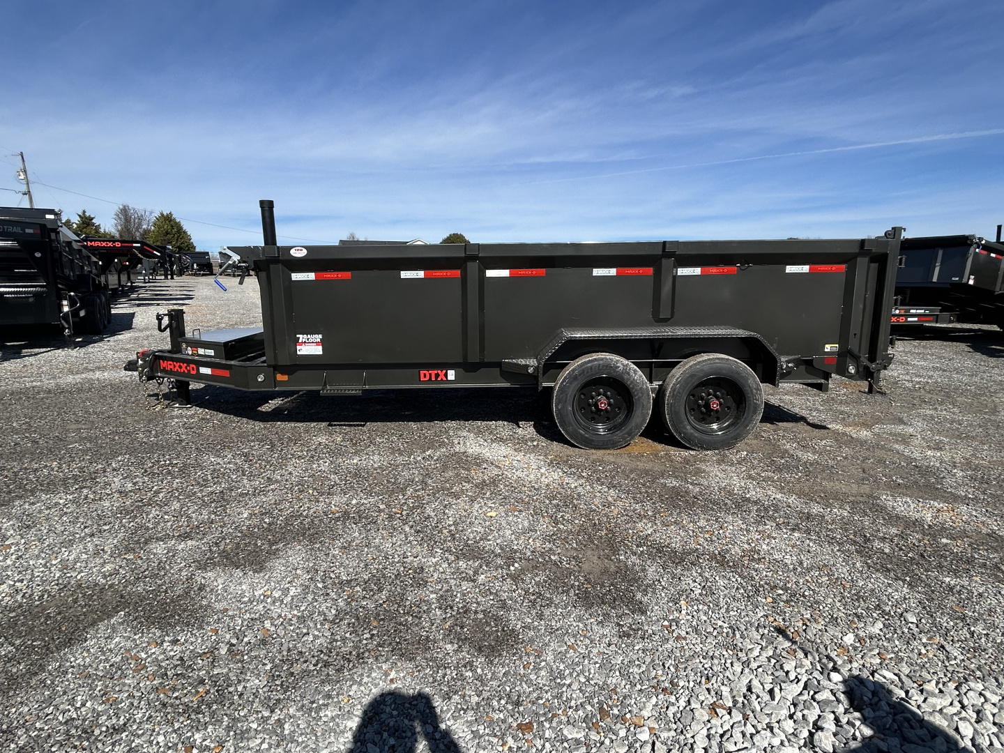 New 2026 MAXXD Dump Trailer | 83" x 16' | 17.5K GVWR